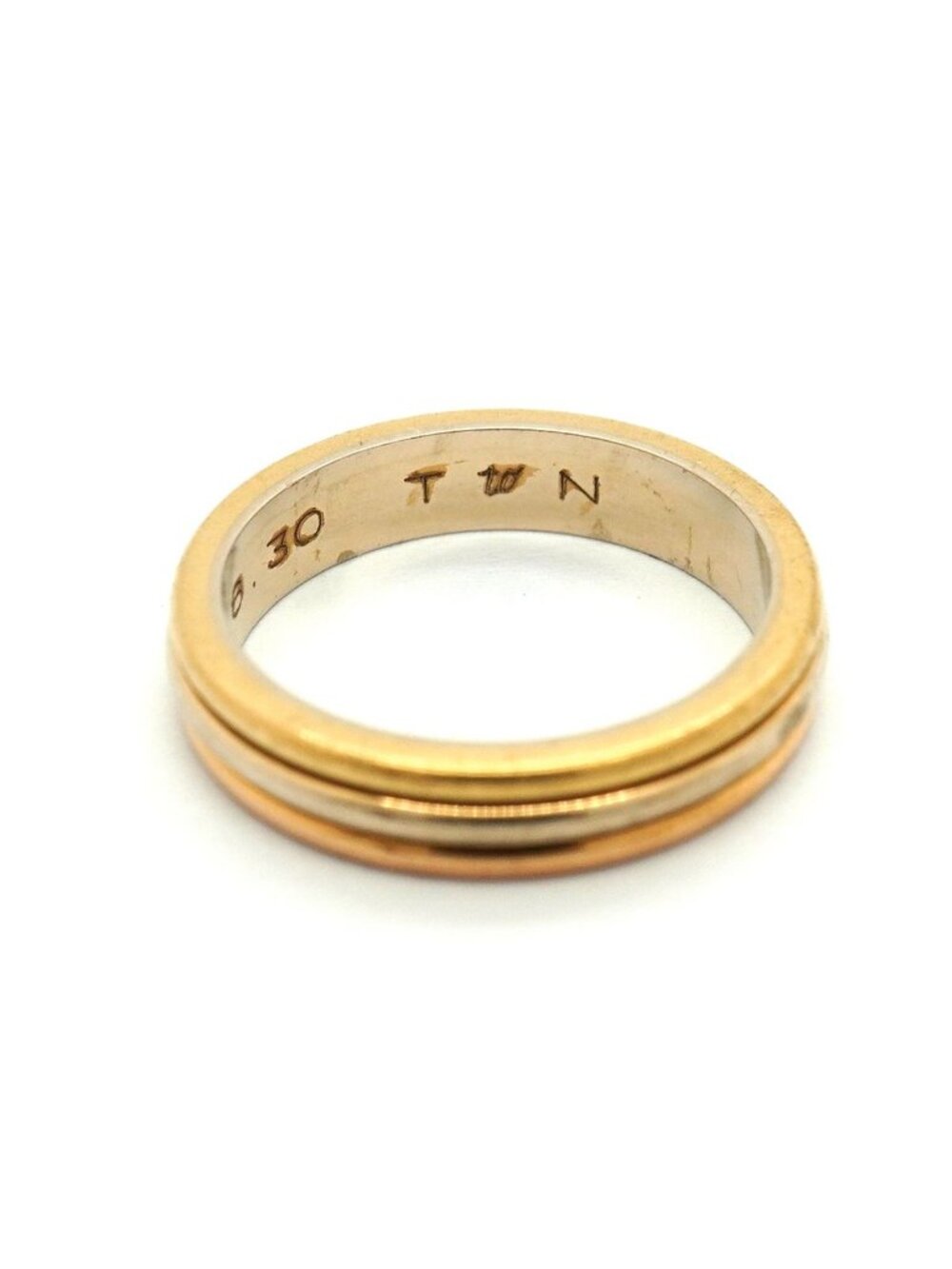 Cartier Ring Vendome 18k Yellow Gold 18k White Pink - Picture 7 of 12